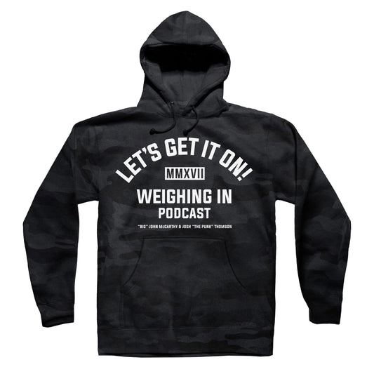 LET'S GET IT ON - HOODIE - SHADOW CAMO